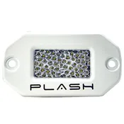 20W Flush Mounted Low Profile LED Light - Diffused - Marine White