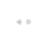 0.75CT Diamond Solitaire Earrings