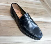 Crockett &amp;amp; Jones - Harvard - Shell Cordovan - Black - Leather Sole