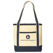 Port Authority® Medium Cotton Canvas Boat Tote