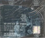 1997 UPPER DECK SPX BASKETBALL HOBBY 12CT CASE ( SUPER RARE CASE TO FIND  SEALED )
