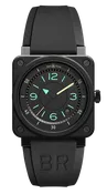 BR03-92 BI-COMPASS BLACK CERAMIC