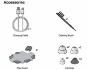 Accessories Package for Vivtone Xpure Bluetooth Hearing Aids