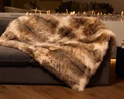 Canadian Lynx Blanket