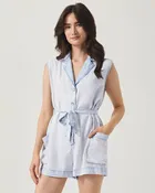 Alessi Romper by Splendid | Bleached Indigo