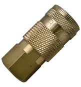 1/4″ NPT Brass Air Coupler Tru-Flate Type