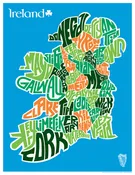 Ireland County Map