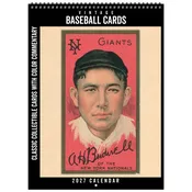 2027 Vintage Baseball Cards Deluxe Calendar 11″x15″