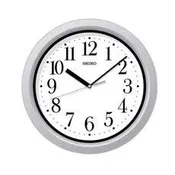 12" Seiko Pearlized Silver Yori Wall Clock