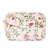 8 OAK LANE | Berry Botanical Clear Coated Rectangular Cosmetic Case