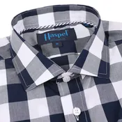 Audubon Exploded Navy & Blue Check