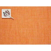 BOUCLE RECTANGULAR PLACEMAT TANGERINE