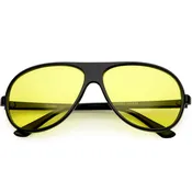 1980's Retro Oversize Blue Light Filtering Lens Aviator Sunglasses C699