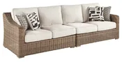 Beachcroft - Beige - RAF/LAF Loveseat w/CUSH (2/CN)