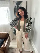 Adventure Animal Mixed Print Cardigan