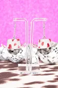 Pink Cow Nashville Nightlife Earrings