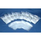1000 Resealable Plastic Bags 3" x 4"