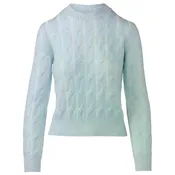 Plaited Cashmere Crewneck