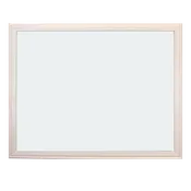 18" x 24" Wood Framed White Dry Erase Board for Home or Office