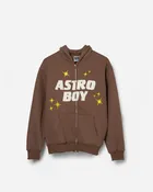 Astro Boy Zip Hoodie (Brown)