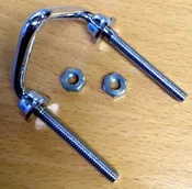 Accordion Shoulder Strap Mount Hardware - Bolt-Through Strap Bracket #346