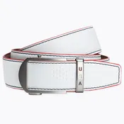 Anthem White Golf Ratchet Belt, 1 3/8" Strap [35mm]