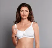 Anita Basic Microfibre Wireless Nursing Bra 5062 White 34H