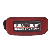 Titan Red Suede Leather Weightlifting Belt