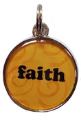 Ganz Round Faith Charm