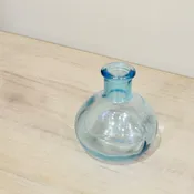 Small Blue Glass Bottle