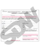 Agreement to Provide Insurance (100pk) #4-4811