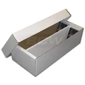 1600 ct TCG Storage Box Cardboard - w/ Lid - Trading Card Game