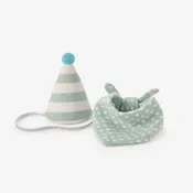 Aqua Birthday Bedtime Huggie Accessories