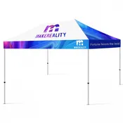 10’x15′ Premium HexAluminum Frame with Dye Sublimation Canopy