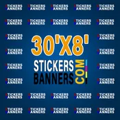 30'x8' Step & Repeat Banner Only