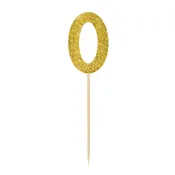 #0 Gold Glitter Picks