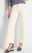 28" Wide Leg Weekend Jeans-Paper White