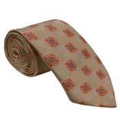 Balanced Tie and Hanky Set | HD Collection | Brown