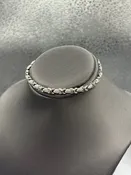 10 Karat White Gold ladies XO Love Link Bracelet