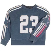 23 Star Crewneck With Stripes