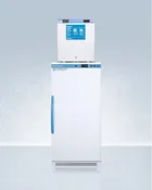 Accucold ARS8PV-FS24LSTACKMED2 24" Wide All-Refrigerator/All-Freezer Combination