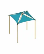10 x 10 Quad Sail | Shade Structure