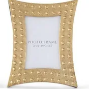 3X5 Gold Embossed Frame