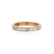 14k Rose Gold Diamond Wedding Band