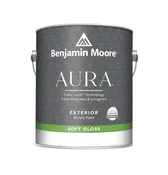 Aura Waterborne Exterior Paint - Soft-Gloss Finish N632