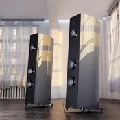 Acoustic Energy Corinium 3.5-way Floorstanding Speakers (Midnight Silver, PAIR)