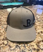 Olive Green/Black Rocking R Hat — Rocking R Bar