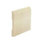 16 ft. 7/16" X 3" F/J Poplar Colonial Baseboard