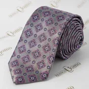 NT107 Luxe Woven-Silk Lavender Necktie — Franco Uomo