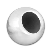 10mm Sterling Silver Large Hole